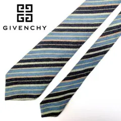 GIVENCHY ジバンシー ブランドネクタイ ストライプ カシミア カジュアル
