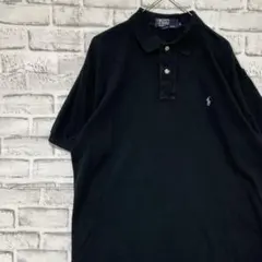 サム 様専用ラルフローレン！ポロシャツ！半袖　ブラックロゴ刺繍 M 14