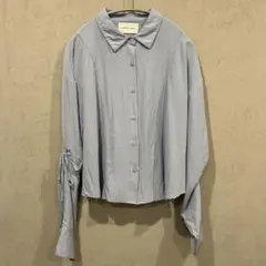 【CAPRICIEUX LE'MAGE】クロップド丈シャツ　FREE