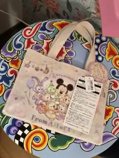 ディズニーランド40周年 ダッフィー&フレンズ ランチバック