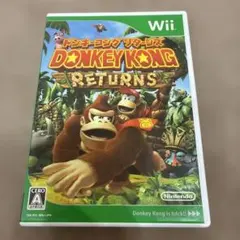 Wiiソフト　ドンキーコングリターンズ