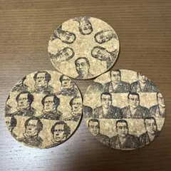 コルクコースター　３枚セットのサムネイル