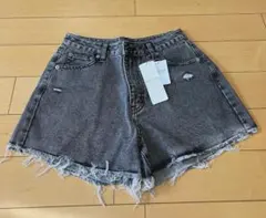 ダークグレー ショートパンツ　ボトムス　ズボン　M