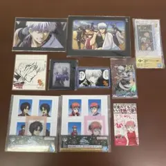 ❶銀魂 ポストカードセット ステッカー ミニ色紙 マグネットフレーム まとめ売り