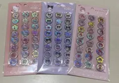 サンリオ おはじきふうシール キティ マイメロ クロミ 3枚セット 正規品