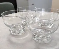 ガラス製 デザートカップ 4個セット - メルカリ