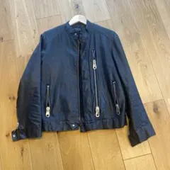 MARCO TAGLIAFERRI ブラックレザージャケットのサムネイル