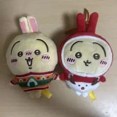 ちいかわ エニマイくじ うさぎ クリスマス オーナメント ぬいぐるみ うさぎのサムネイル