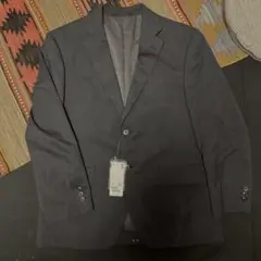 UNIQLO ストレッチウールジャケット　ダークグレー　46×68