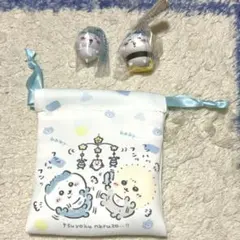 ハチワレchiikawababyトレーディングミニ巾着•ちいかわ寿司•ビスケット