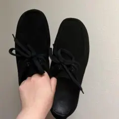 GU リアルレザーモカシンシューズ 25.0