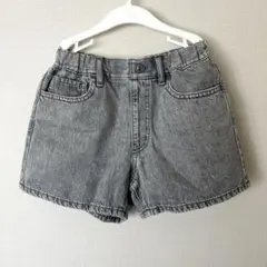 ユニクロ キッズ 130 デニムショートパンツ