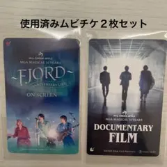 ミセスMGA MAGICAL 10 YEARS FJORD 使用済みムビチケ２枚