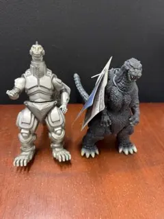 バンダイ ゴジラ メカゴジラ 1993 ソフビ フィギュア 2体セット