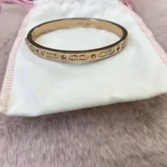 COACH ストーン付きバングル