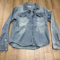 A-clothing デニムシャツ Mサイズ ライトブルー