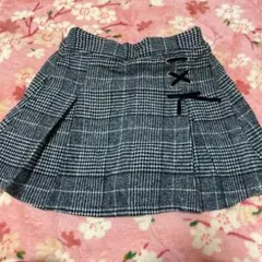 チェックスカート