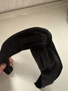 【美品】ジェニファーオーレット ベロア カチューシャ ベルベット　ターバン