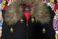 HYSTERIC MINI 中綿ジャケット ファー付き