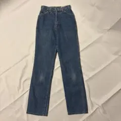 Wrangler 古着　テーパード　ストレートデニム ブルー