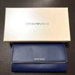 EMPORIO ARMANI ネイビー 長財布のサムネイル