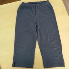 西松屋 七分丈パンツ 150cm 黒のサムネイル