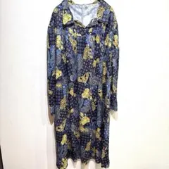 お値下❤️美品 ＆ellecy アンドエルシー サーカス柄 長袖シャツ 