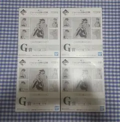 ジョジョ 一番くじG賞 ガラス皿 4種