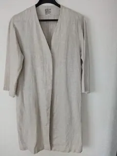 無印良品　リネンコート