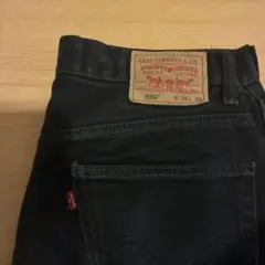 Levi's 550 ブラックデニムパンツ W34 L32