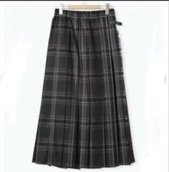 サマンサモスモス　SM2　チェックプリーツスカート チェック ロングスカート