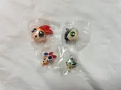 パワーパフガールズ ガチャガチャ ブロッサム バターカップ めじるしアクセサリー