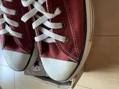 Converse USA製 赤 ローカット スニーカー 箱付き