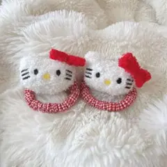 ハローキティ ヘアゴム 2個セット