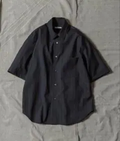 LIDNM WOOL MICRO CHECK SHIRTのサムネイル