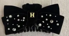 Tulip Crochet Hair Ribbon / Black - メルカリ