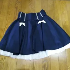 美品 SecretHoney フレアスカート M リボン付き