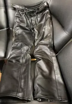 HYOD ハンチングメッシュレザーパンツ ブラック/ホワイト HYOD パンチングメッシュレザーパンツ ブラック Mサイズ - メルカリ