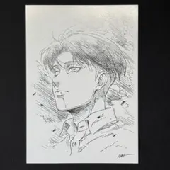 映画進撃の巨人【ビジュアルカード】リヴァイ◆入場者特典／第10週