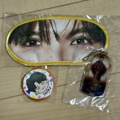 佐藤大樹 アイマスク クリアチャーム 缶バッジ EXILE The REASON