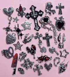 No.260 ネイルパーツ　デコパーツ　まとめ売り　セット