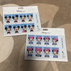 Disney store ミッキー・ミニー ステッカーコレクション