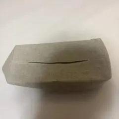 【美品】【付録】ボックスティッシュケース カバー 布　ピンバッジさせます