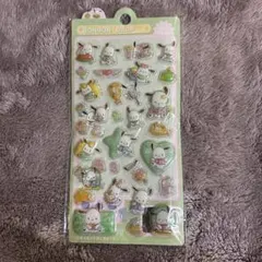 ポチャコ3Dキャラクターシール