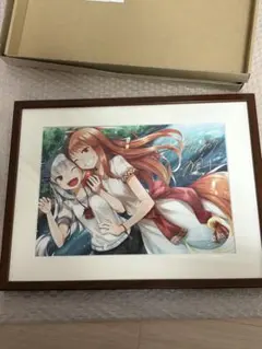 レア 狼と香辛料 直筆サイン 複製原画 10周年 - メルカリ