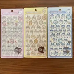 ちいかわ　ボンボンドロップシール　3枚セット