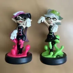 amiibo シオカラーズ スプラトゥーン　アオリ　ホタル　初期化済　二体セットのサムネイル