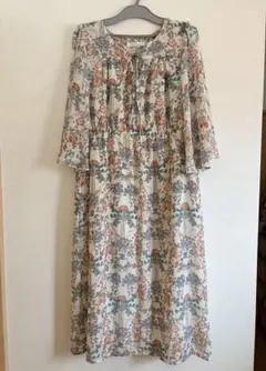AndSearch アンドサーチ 花柄ワンピース