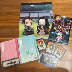 鬼滅の刃　グッズ＋塗り絵おまけ付き