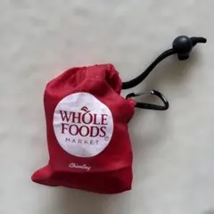 Whole Foods Market エコバッグ レッド赤